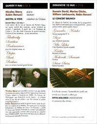 Edition 2009 programme pages 5 e t6
