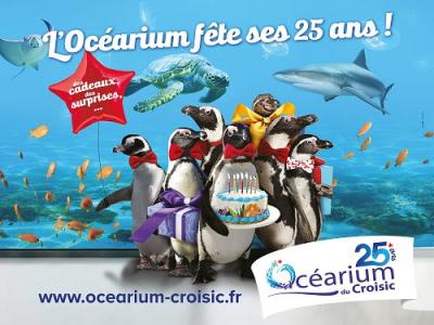 Ocearium du Croisic fête ses 25 ans